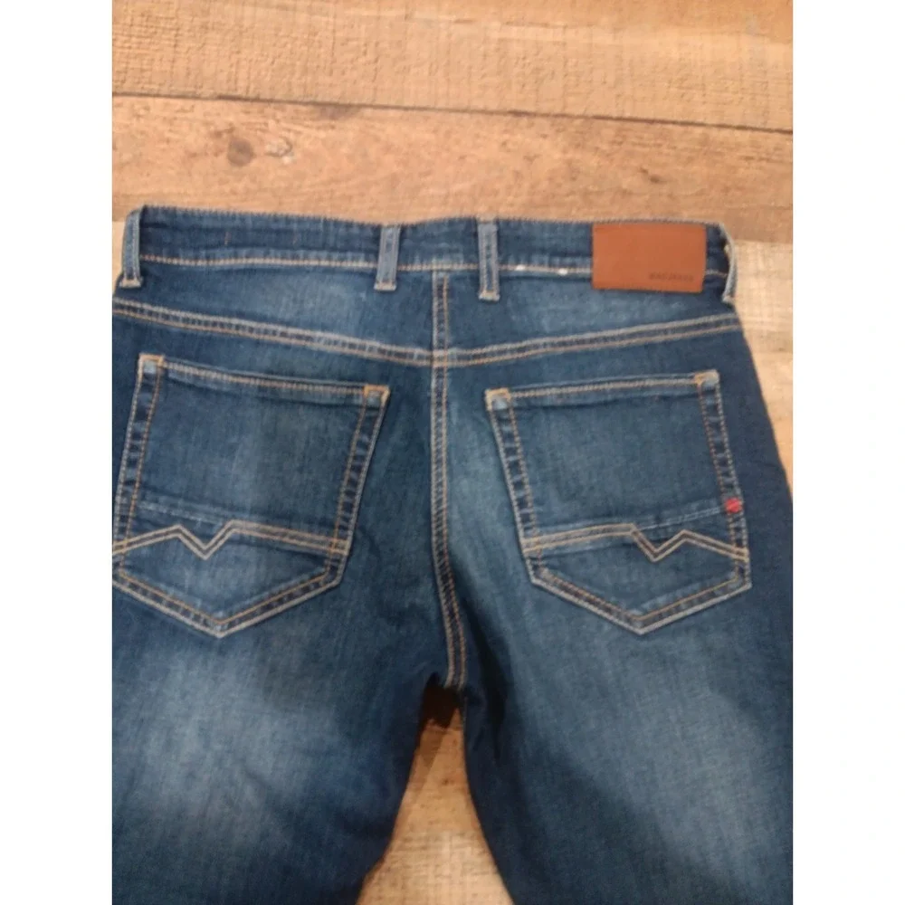 Mac‎ Jeans Candiani Made in Italy Arne Pipe Selvedge Sz 33 (2789)